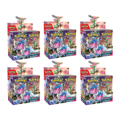 Pokemon Scarlet & Violet Temporal Forces Booster Box x6