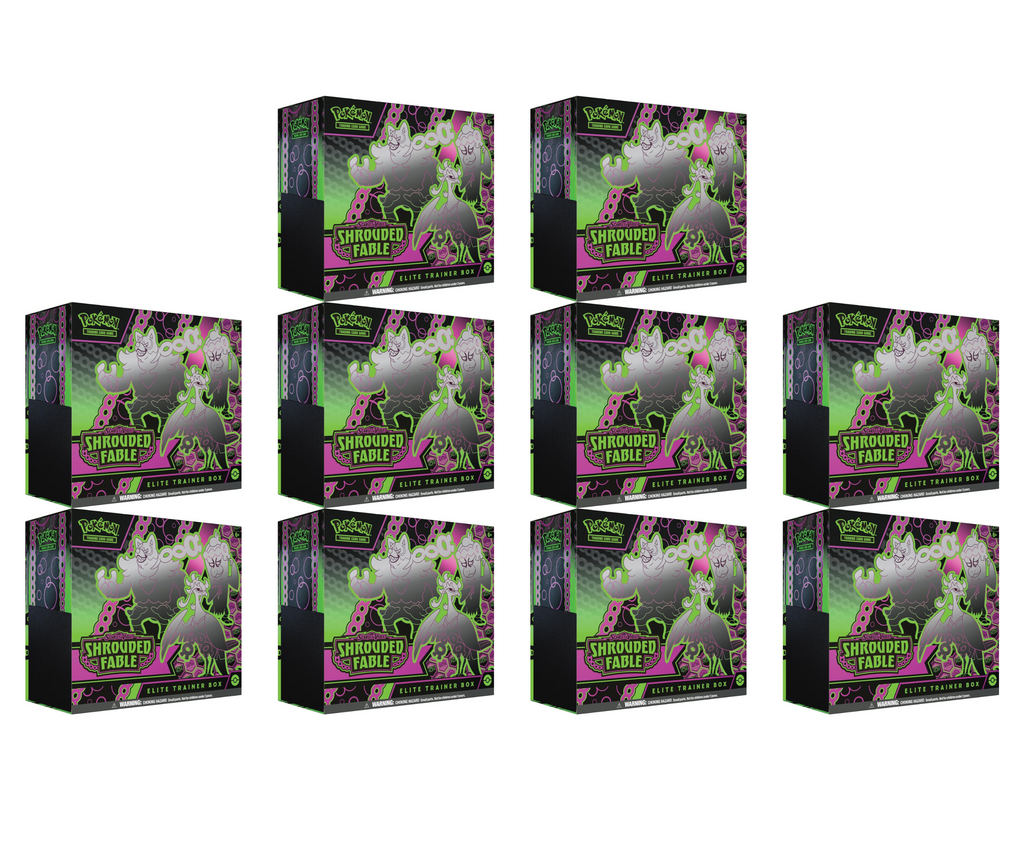 Pokemon TCG Shrouded Fable Elite Trainer Box x10