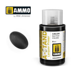 PREORDER Ammo by MIG - A-Stand - Black Primer & Microfiller 30ml