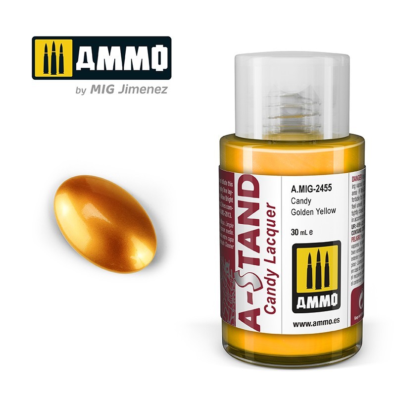 PREORDER Ammo by MIG - A-Stand - Candy Golden Yellow 30ml