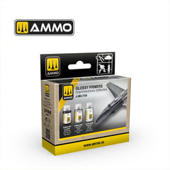 PREORDER Ammo by MIG - A-Stand - Glossy Primers Set