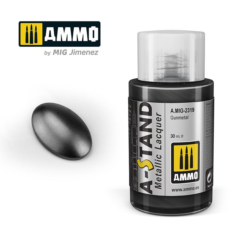 PREORDER Ammo by MIG - A-Stand - Gunmetal  30ml
