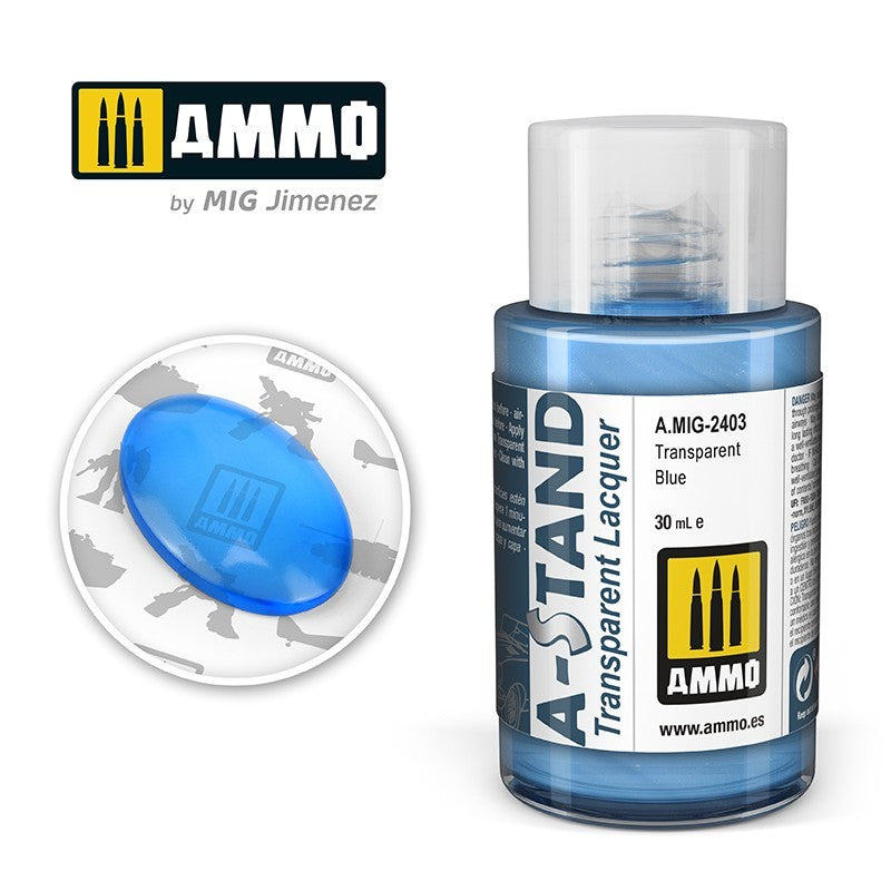 PREORDER Ammo by MIG - A-Stand - Transparent Red  30ml
