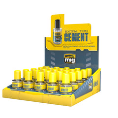 Ammo by MIG - Extra Thin Cement Stand Display (Stand with Stock)