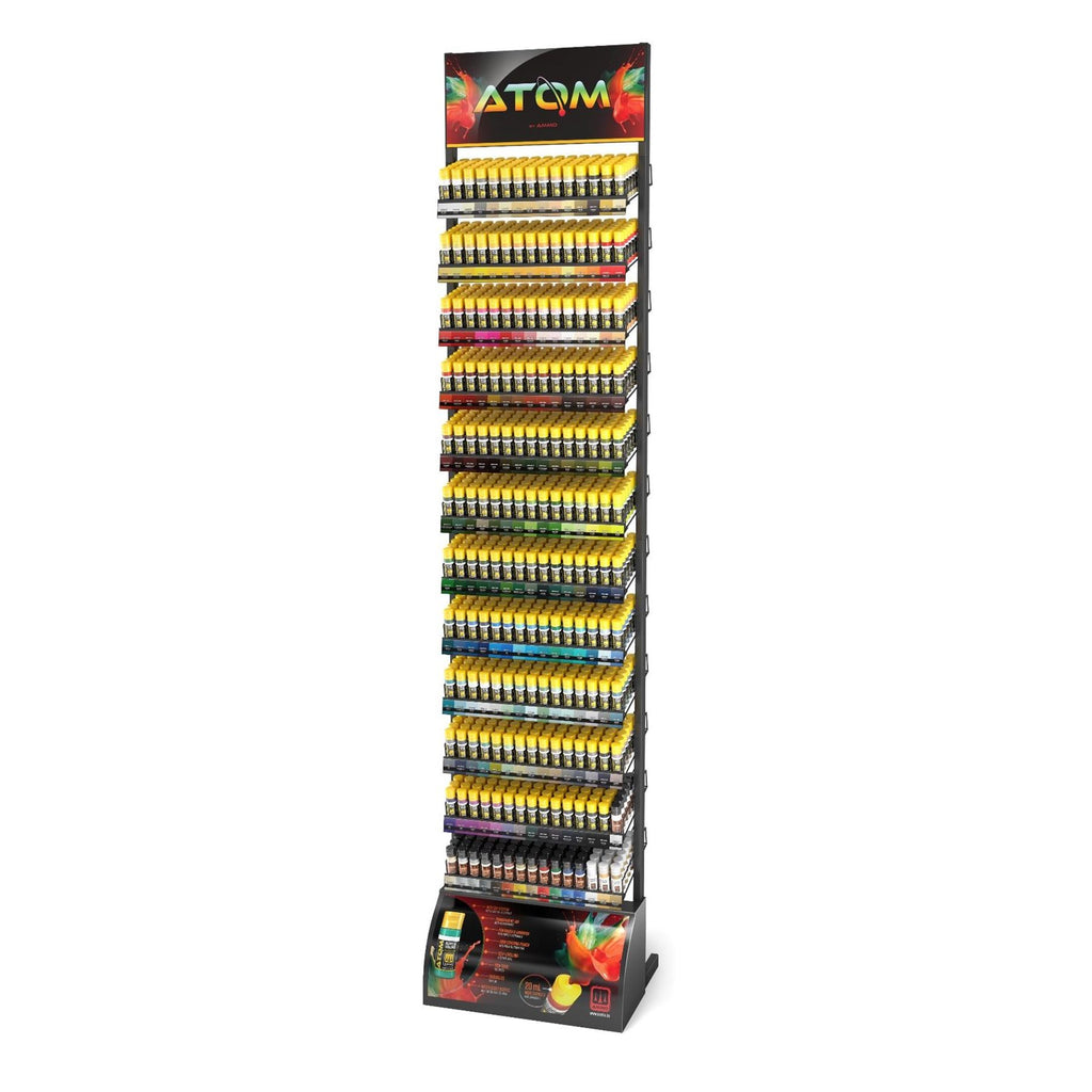 PREORDER Ammo by MIG - ATOM Full Stand Display (Stand with Stock)