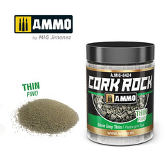 PREORDER Ammo by MIG -  Dioramas - Terraform Cork Rock - Stone Grey Thin 100ml