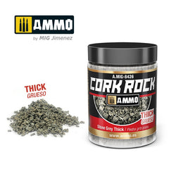 PREORDER Ammo by MIG -  Dioramas - Terraform Cork Rock - Stone Grey Thick 100ml