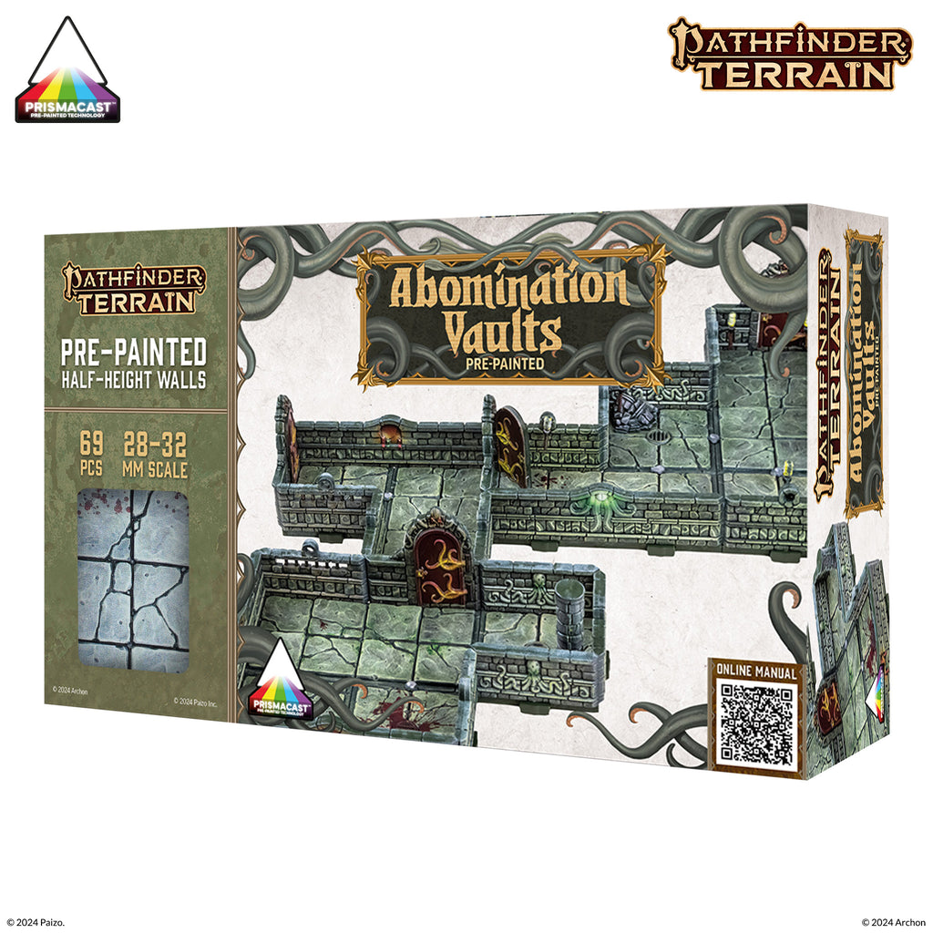 PrismaCast PATHFINDER TERRAIN: ABOMINATION VAULTS Pre-painted