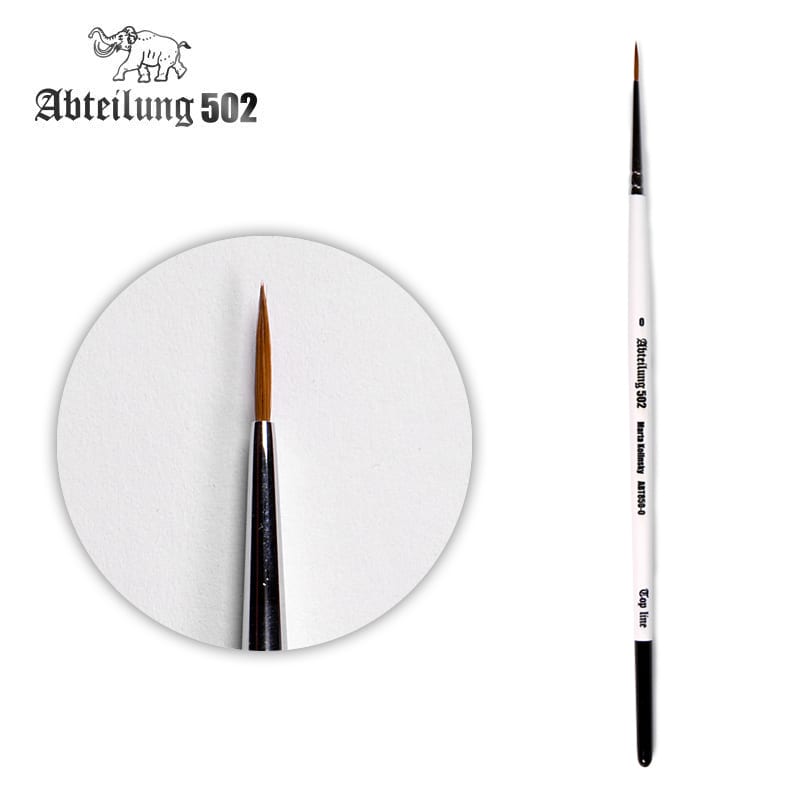 PREORDER AK Interactive - Brushes  - Top Line Pincel Marta Kolinsky 0