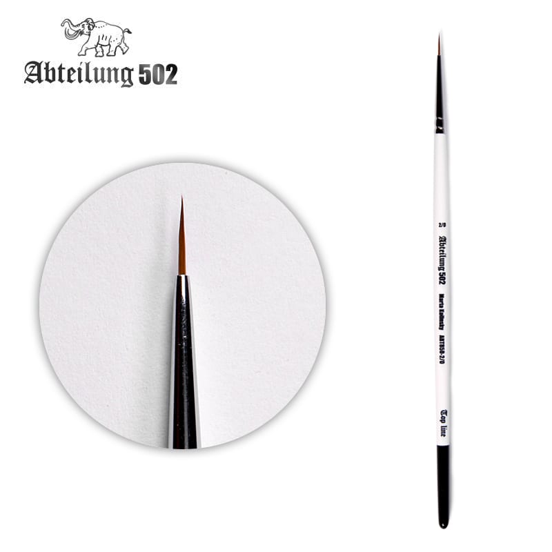 PREORDER AK Interactive - Brushes  - Top Line Pincel Marta Kolinsky 2.0