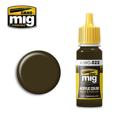 PREORDER Ammo by MIG - Acrylic Color - 3B Au Basic Protector Alkidno-Uretanovaya 17ml
