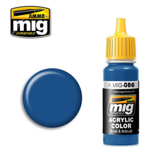 PREORDER Ammo by MIG - Acrylic Color - Blue (Ral 5019) 17ml