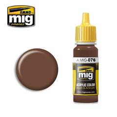 PREORDER Ammo by MIG - Acrylic Color - Brown Soil 17ml