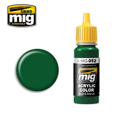 PREORDER Ammo by MIG - Acrylic Color - Deep Green 17ml