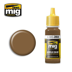 PREORDER Ammo by MIG - Acrylic Color - Fs-30219 Tan 17ml