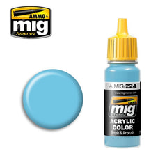 PREORDER Ammo by MIG - Acrylic Color - Fs-35250 Sky Line Blue A Ii  17ml