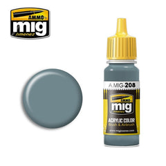 PREORDER Ammo by MIG - Acrylic Color - Fs-36320 Dark Compass Ghost Gray 17ml