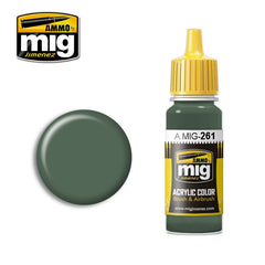 PREORDER Ammo by MIG - Acrylic Color - Ija Nakajima Green 17ml