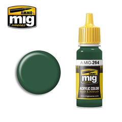 PREORDER Ammo by MIG - Acrylic Color - Ijn Nakajima Dark Green 17ml