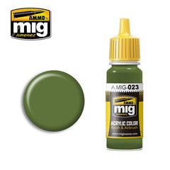 PREORDER Ammo by MIG - Acrylic Color - Protective Green 17ml