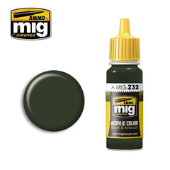 PREORDER Ammo by MIG - Acrylic Color - Rlm 70 Schwartzgr����������