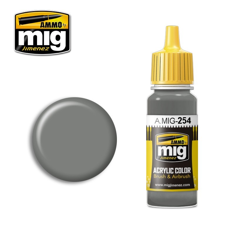 PREORDER Ammo by MIG - Acrylic Color - Rlm 75 Grauviolett 17ml