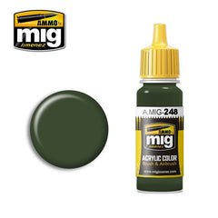 PREORDER Ammo by MIG - Acrylic Color - Rlm 80 Olivgr������n