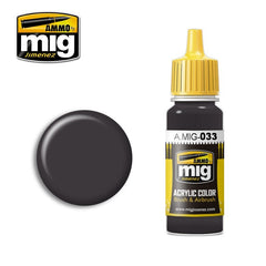PREORDER Ammo by MIG - Acrylic Color - Rubber & Tires 17ml