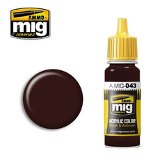 PREORDER Ammo by MIG - Acrylic Color - Shadow Rust 17ml
