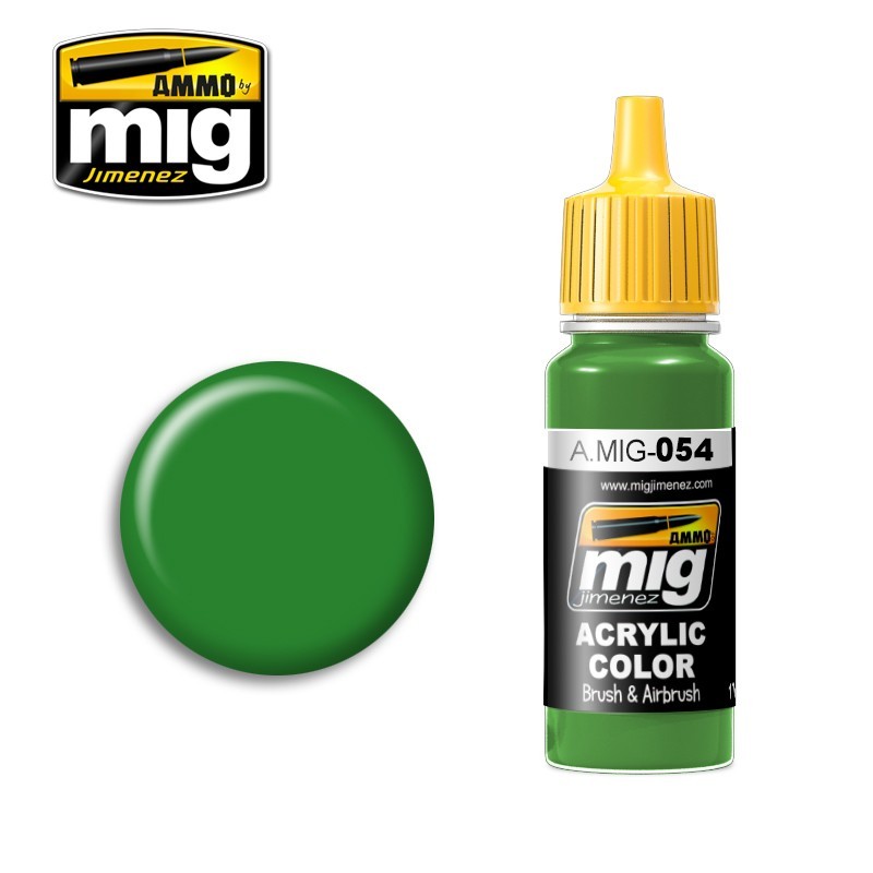 PREORDER Ammo by MIG - Acrylic Color - Signal Green 17ml