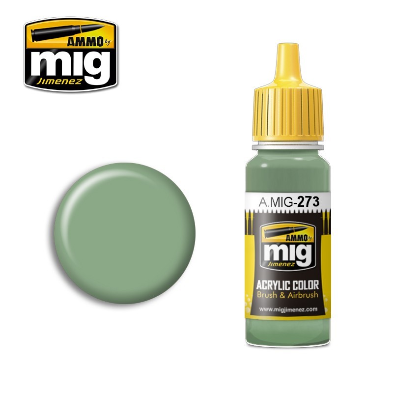 PREORDER Ammo by MIG - Acrylic Color - Verde Anticorrosione 17ml