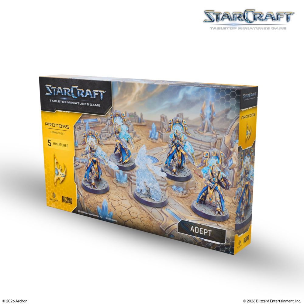 PREORDER Starcraft Miniatures Games: Protoss - Adept - Expansion Set