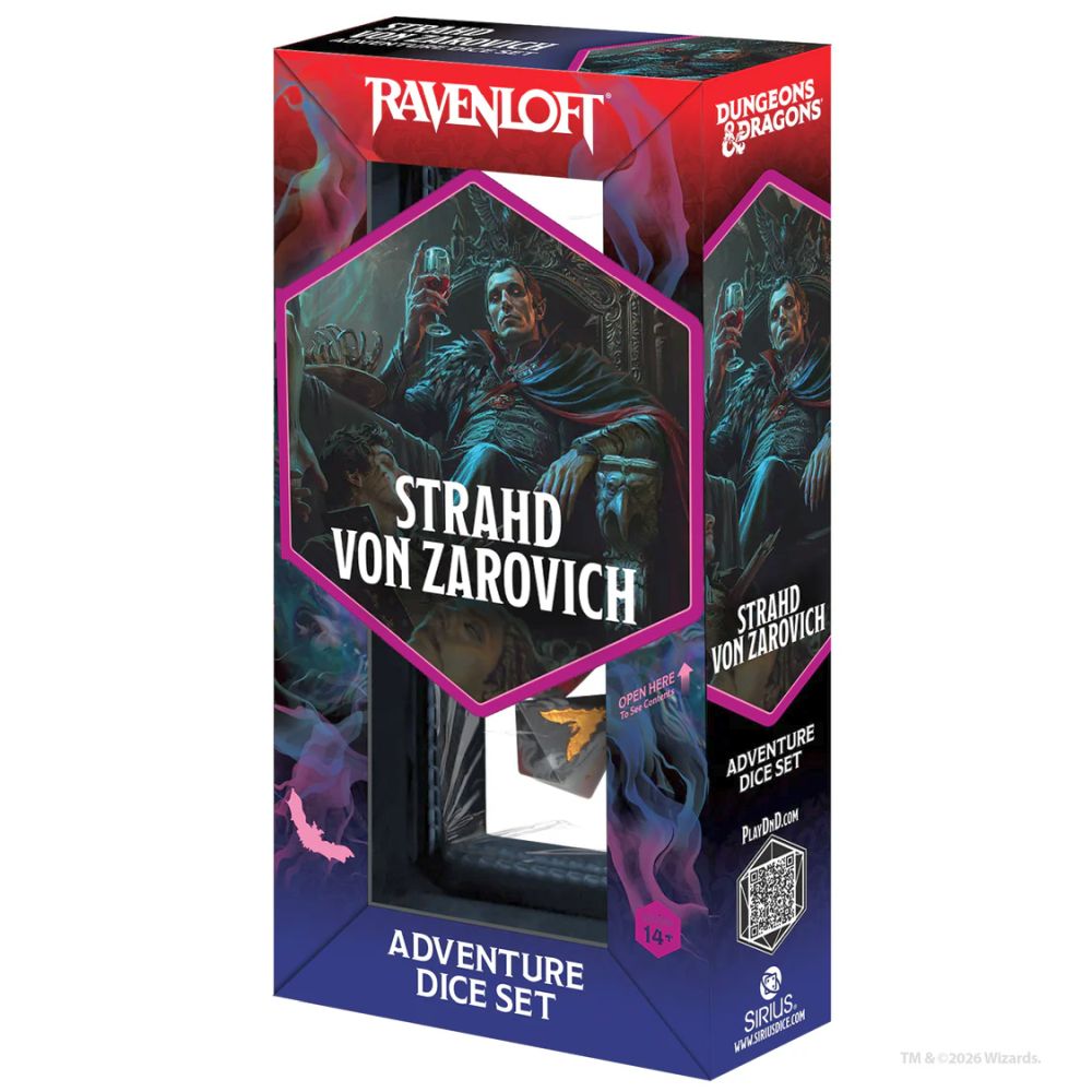 PREORDER D&D Adventure Dice - Darklord: Strahd von Zarovich