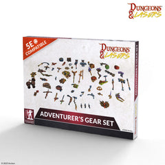 Dungeons & Lasers: Miniatures - Adventurers Gear Set