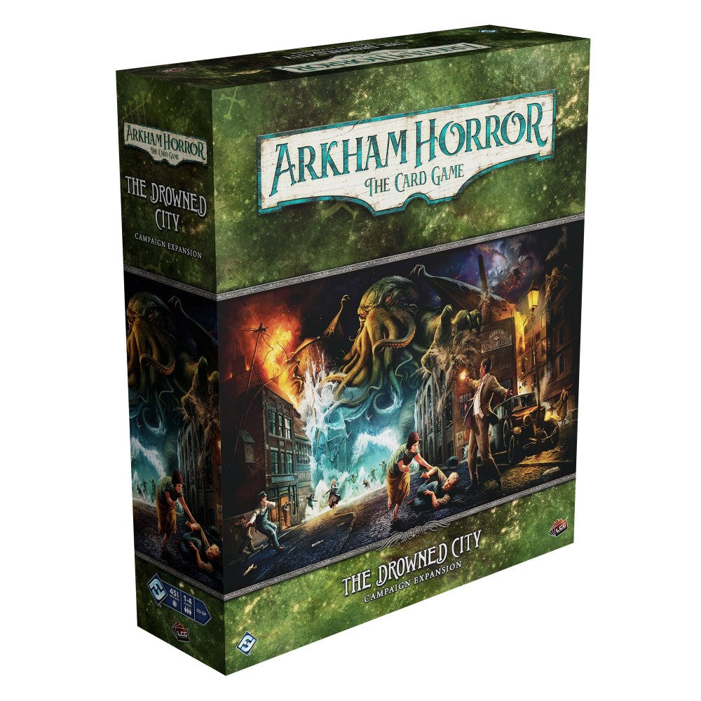 PREORDER Arkham Horror: The Card Game The Drowned City Campaign Expansion