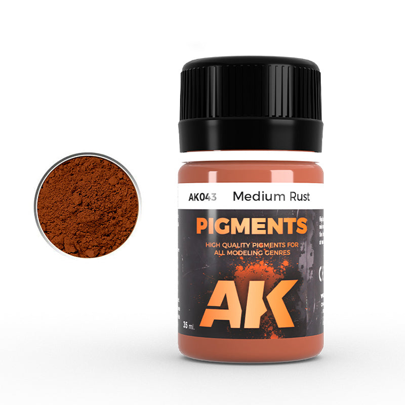 PREORDER AK Interactive - Pigments  - Medium Rust 35ml