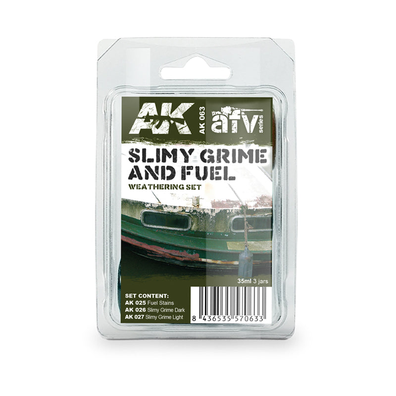 PREORDER AK Interactive - Weathering Sets  - Slimy grime And Fuel Set