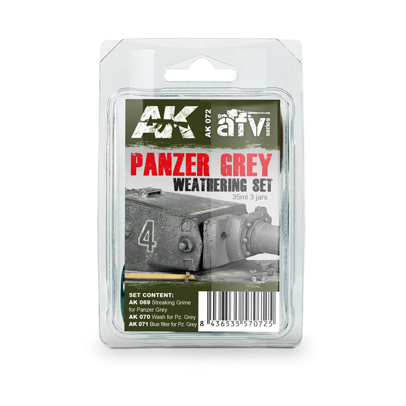 PREORDER AK Interactive - Weathering Sets  - Early Panzers Weathering Set