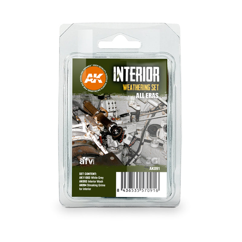 PREORDER AK Interactive - Weathering Sets  - Interior Weathering Set