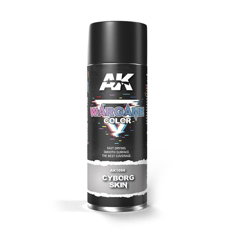 PREORDER AK Interactive - Aerosol Spray Primer  - Cyborg Skin Spray 400ml