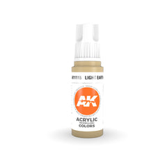 AK Interactive - 3 Gen Acrylics - Light Earth 17ml