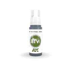 PREORDER AK Interactive - 3 Gen Acrylics - Wwi French Artillery Grey 17ml