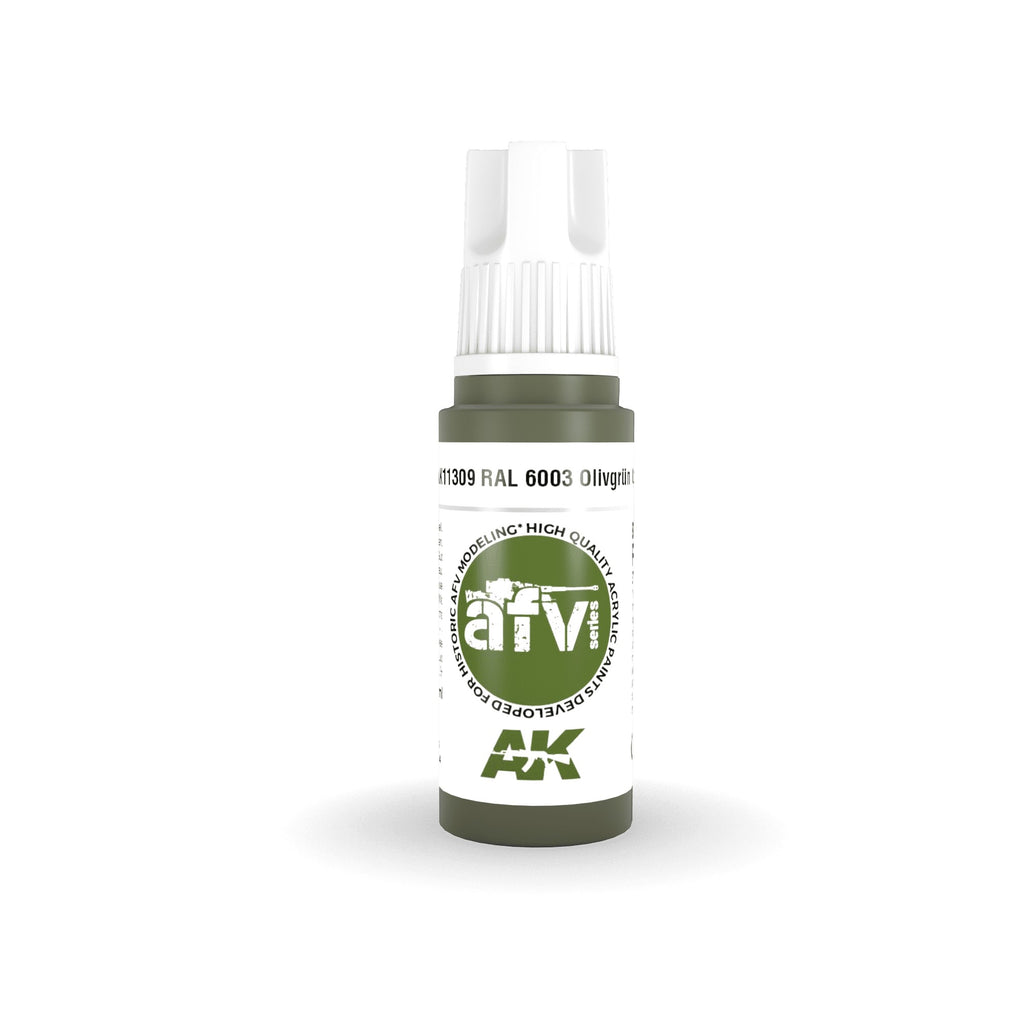 PREORDER AK Interactive - 3 Gen Acrylics - Ral 6003 Olivgrun Opt.1 17ml