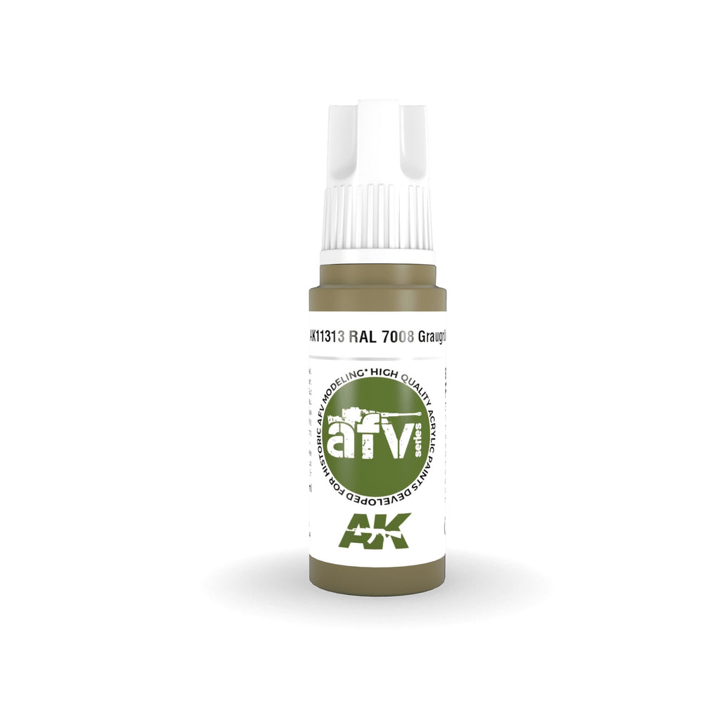 PREORDER AK Interactive - 3 Gen Acrylics - Ral 7008 graugrun 17ml