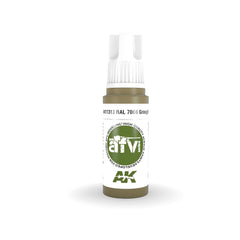 PREORDER AK Interactive - 3 Gen Acrylics - Ral 7008 graugrun 17ml