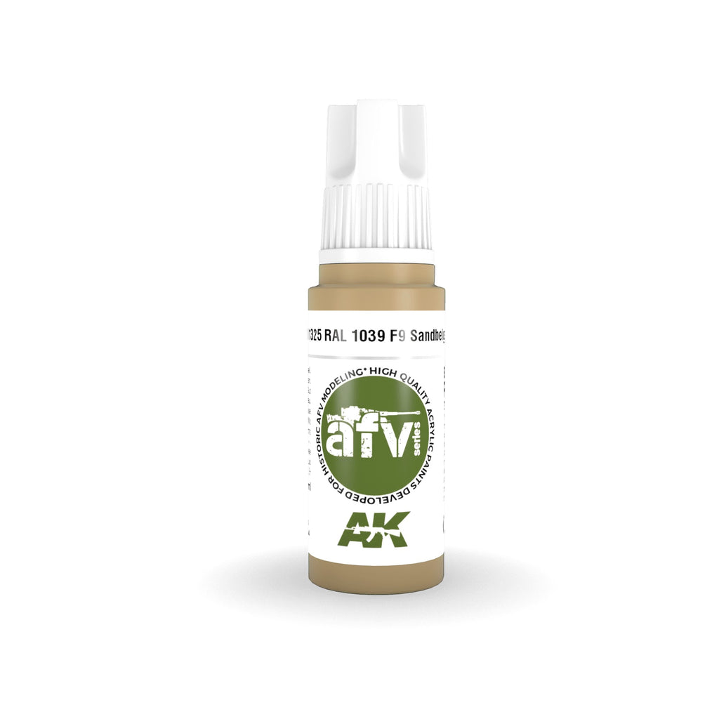 PREORDER AK Interactive - 3 Gen Acrylics - Ral 1039 F9 Sandbeige 17ml