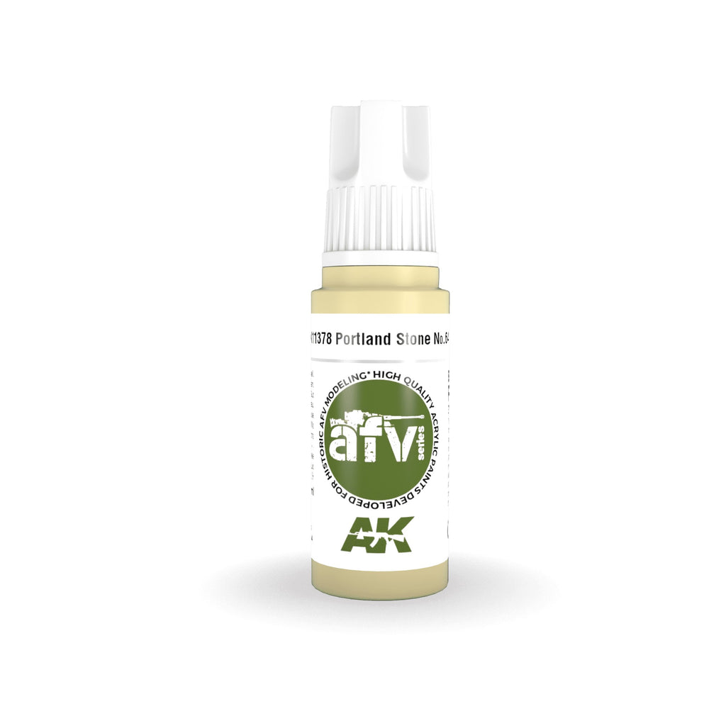 PREORDER AK Interactive - 3 Gen Acrylics - Portland Stone No.64 17ml