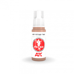 AK Interactive - 3 Gen Figures Acrylics - Light Flesh 17ml
