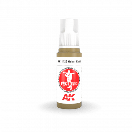 PREORDER AK Interactive - 3 Gen Figures Acrylics - Ocher Khaki 17ml