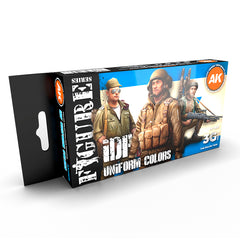 PREORDER AK Interactive - 3 Gen Acrylics - Idf Uniform Colors